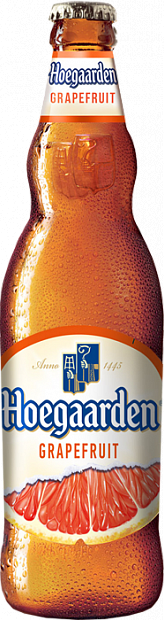 Пиво Хугарден грейпфрут н/ф  4,6% 0,44л ст/б