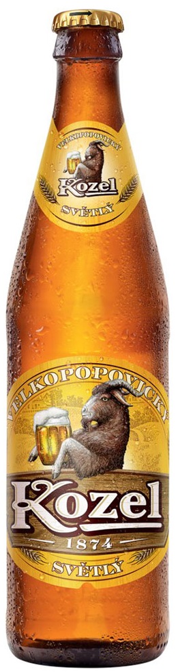 Пиво Велкопоповицкий Козел светлое 4% 0,45л ст/б