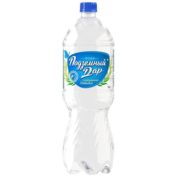 Вода Подземный дар 1,5л газ