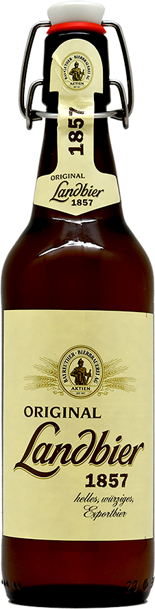 Пиво Орижинал Лендбир 1857 алк.5,3% бут 0,5