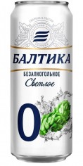 Пиво Балтика 0% 0,45л ж/б
