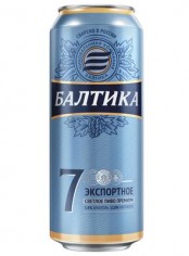 Пиво Балтика 7 5,4%  0,45л ж/б