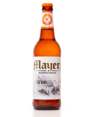 Пиво Майер Лагербир б/а 0,5л ст/б